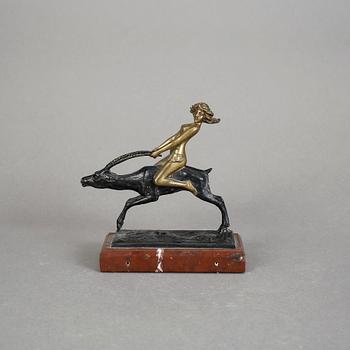 SKULPTUR, brons, signerad H Loewnich.