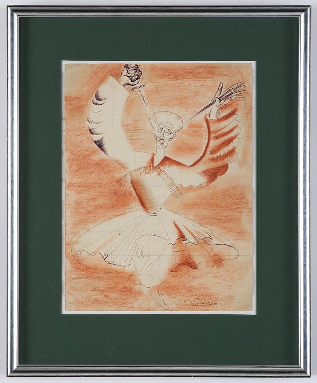 Isaac Grünewald, Dancing Cossack.