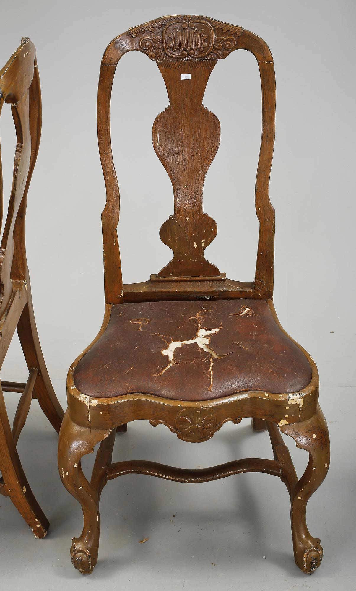 STOLAR, 4 st, rokoko, 1700-tal.
