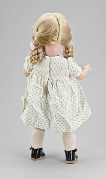 PORSLINSDOCKA samt CELLULOIDDOCKA, Tyskland, 1900-talets första hälft. Heubach Köppelsdorf samt Kämmer & Reinhardt.