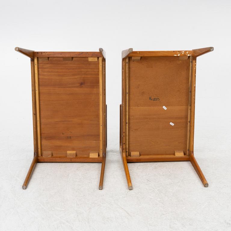 Kurt Østervig, Sängbord, ett par, Jason, Danmark, 1950/60-tal.
