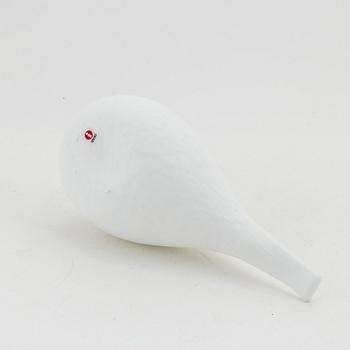 Oiva Toikka, a glass bird, Nuutajärvi Notsjö, signed, 2007.