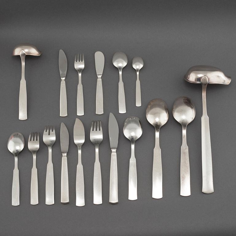 304 pieces of "Ranka" table ware, designed by Sven Arne Gillgren for Gense.