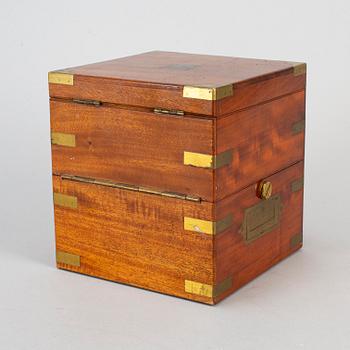 A Victor Kullberg 2 day marine chronometer deck clock, England, late 19th Century.