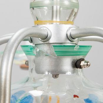 Paavo Tynell, takkrona, modell 1752, för Taito och Köklax Glasbruk, 1940-tal.