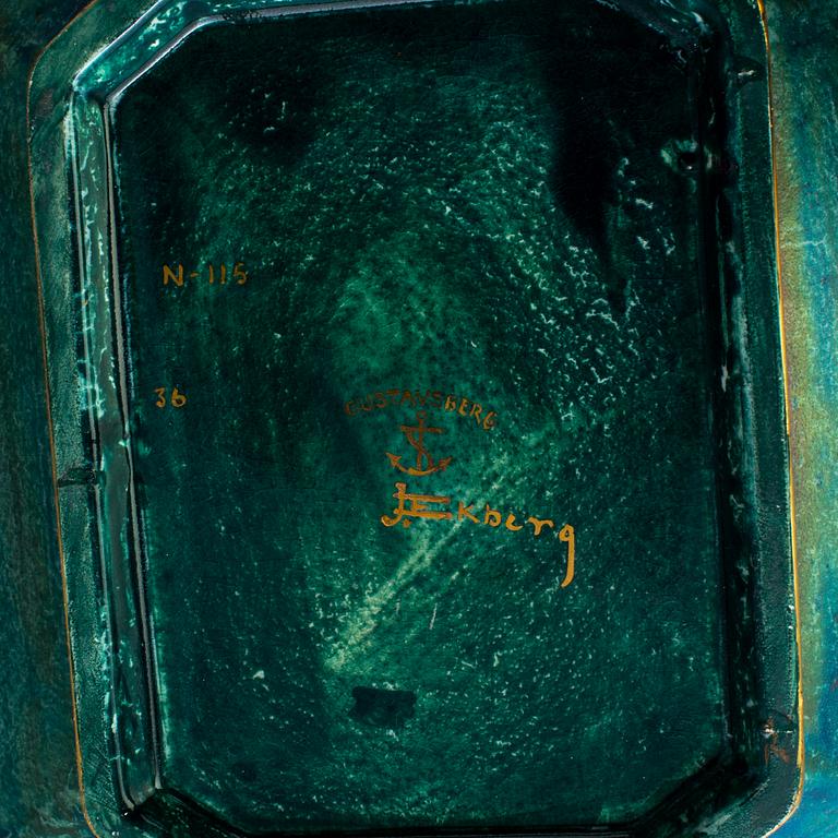 Two ceramic bowls by Josef Ekberg, Gustavsberg.