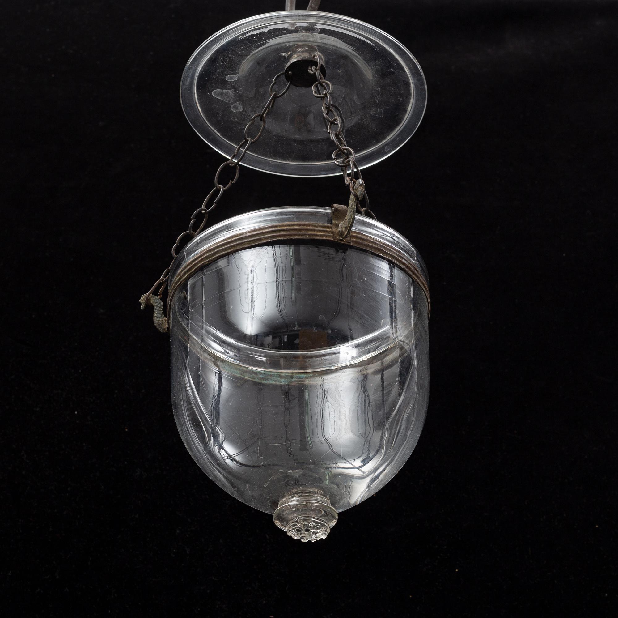 Taklykta, glas, sent 1800-tal.