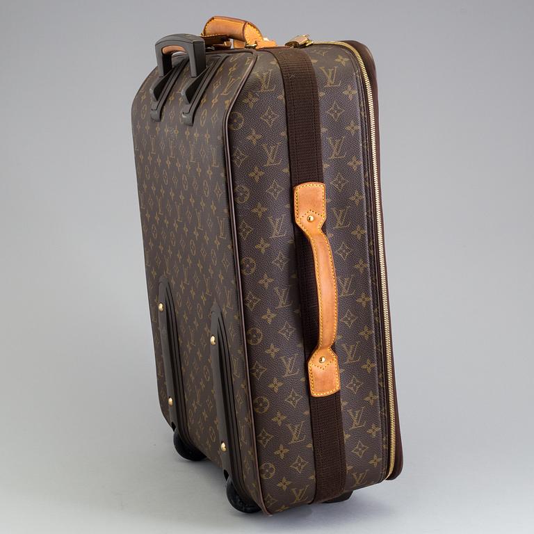 LOUIS VUITTON,  "Pégase 55", carry on suitcase on wheels.