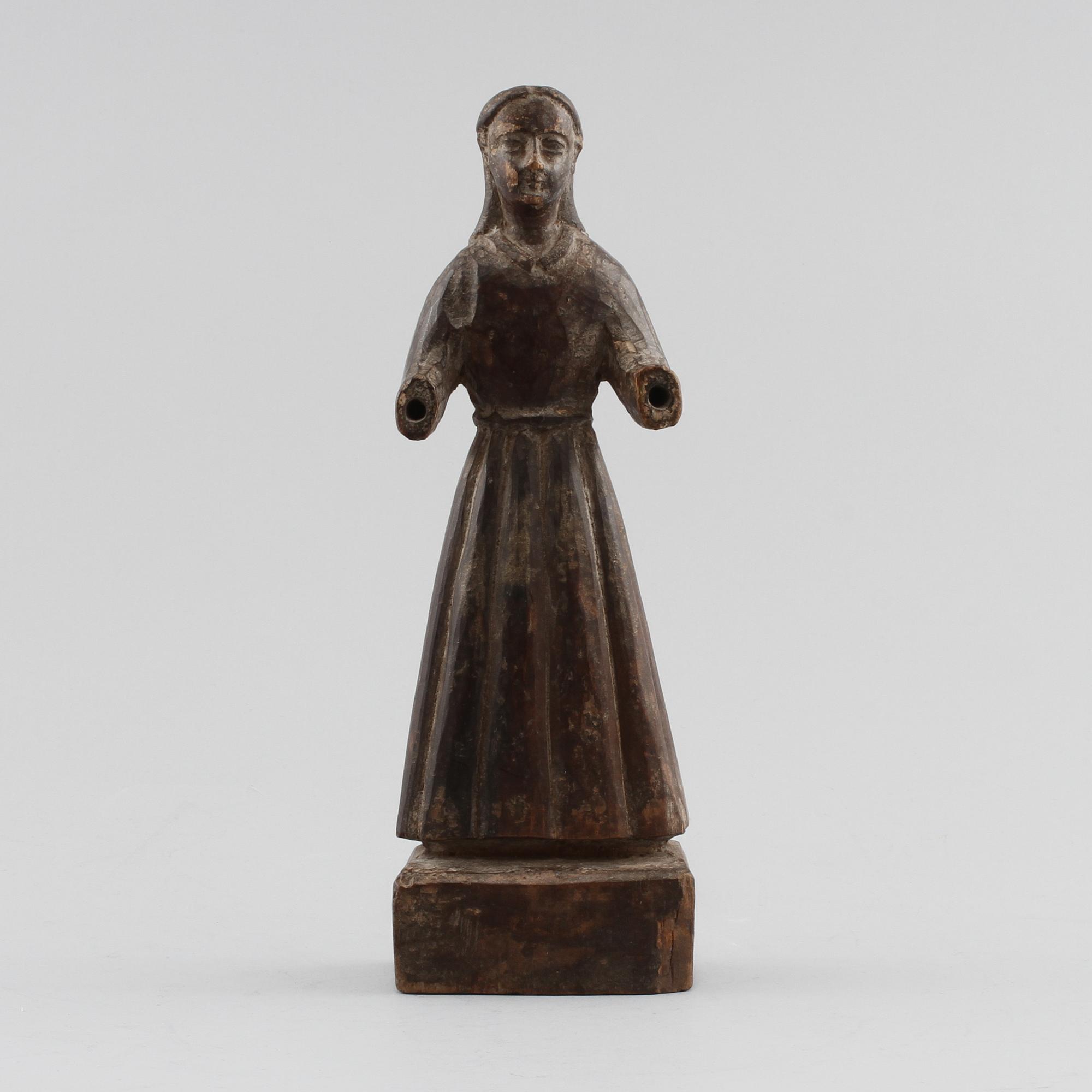 FIGURIN, trä, 1800-tal.