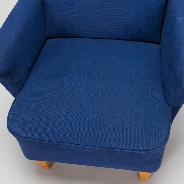 Aino Aalto, a mid-20th century '500' armchair for O.Y. Huonekalu- ja Rakennustyötehdas A.B.