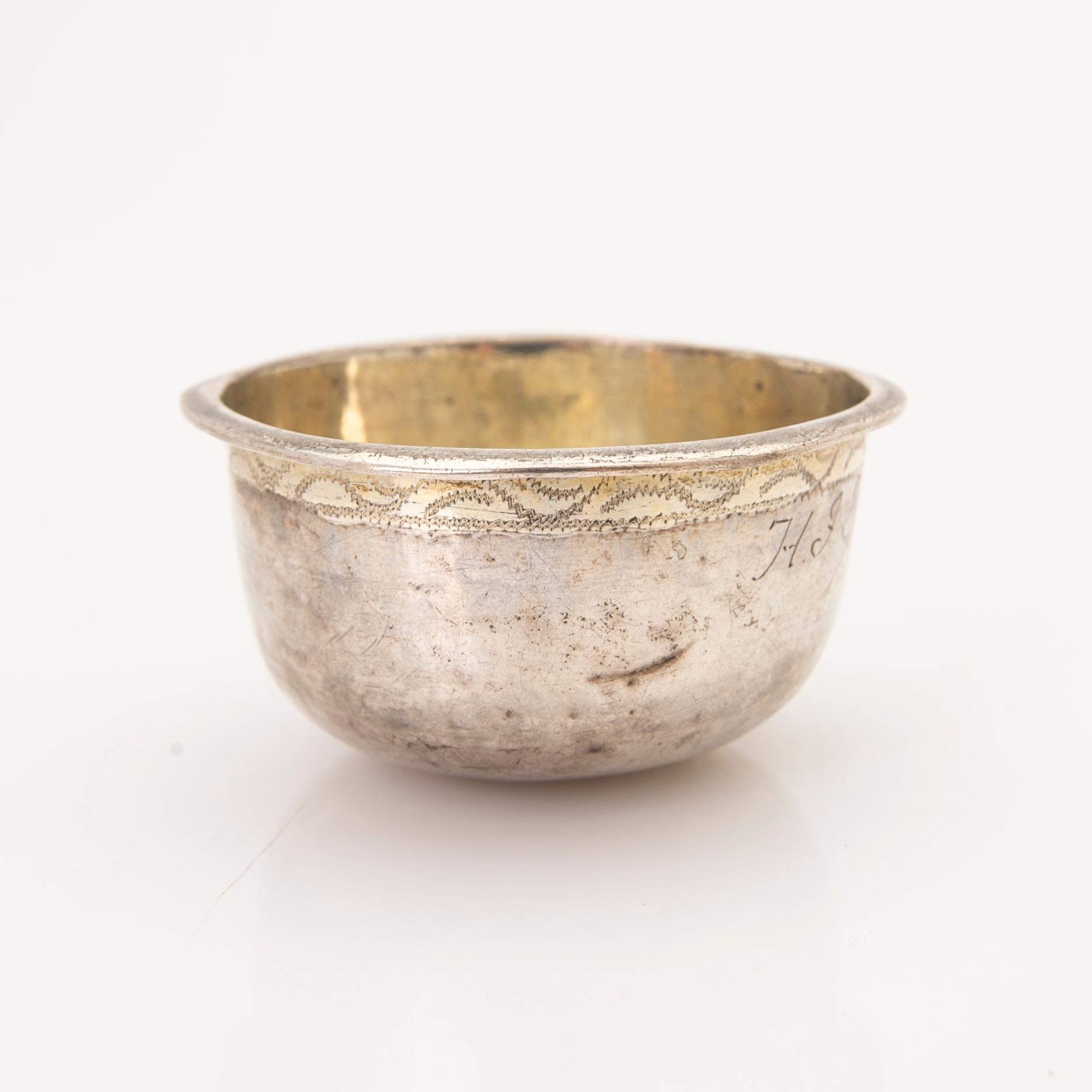 Tumbler, silver, Peter Gadd (active 1750–1764), Kristianstad.