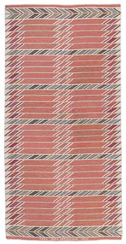 590. CARPET. Flat weave. 348 x 173 cm. Sweden 1955.