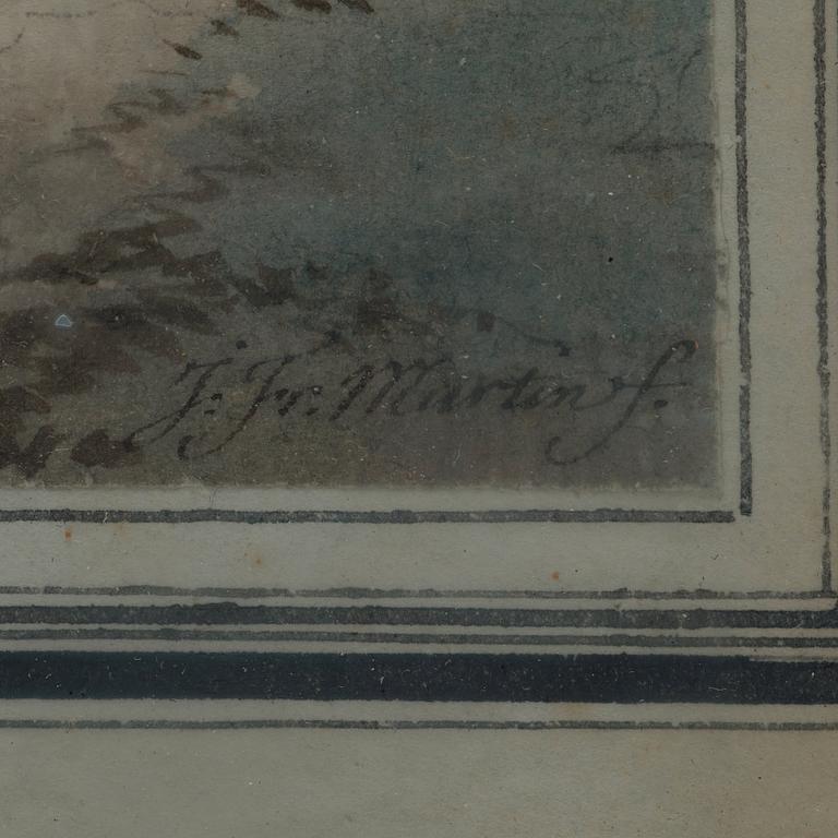 Johan Fredrik Martin, Ten scenes from the waterfalls at Trollhättan, Sweden.