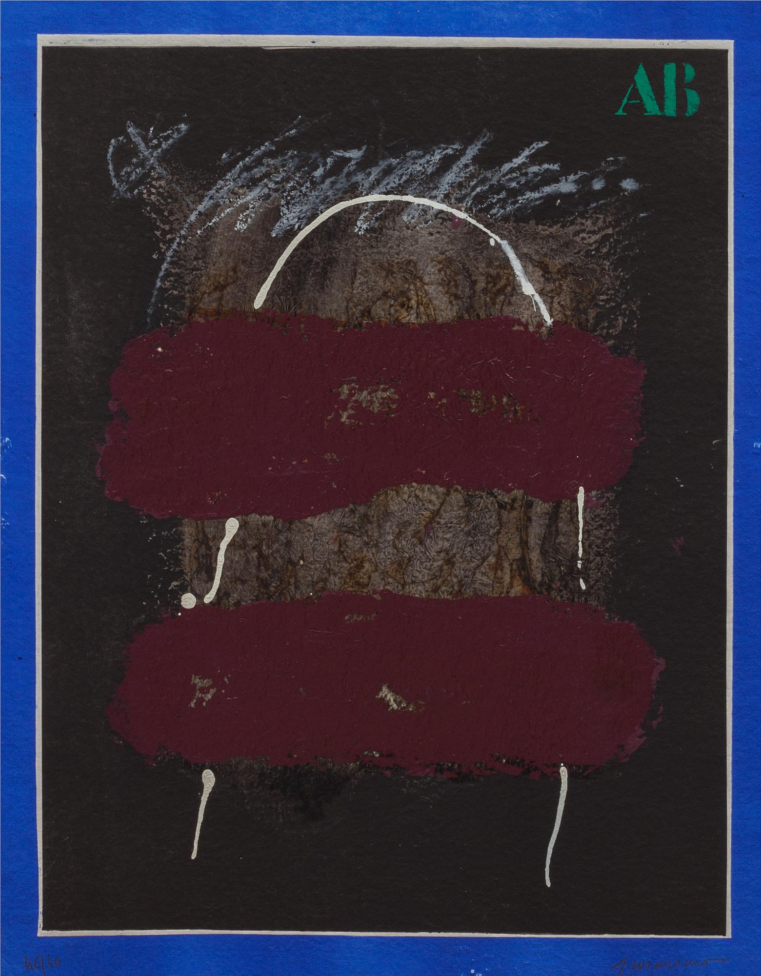 JAMES COIGNARD, carborundumetsning, signerad och numrerad 46/60.