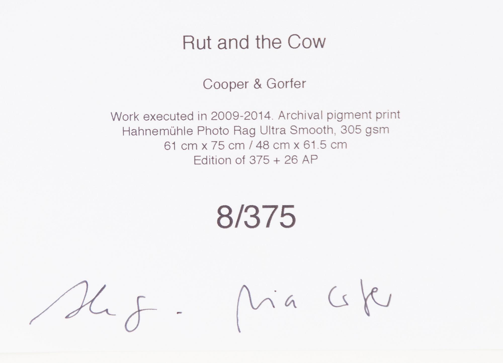 Cooper & Gorfer, "Rut and the Cow".