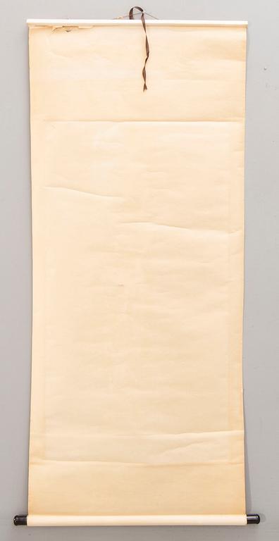 Rullmålning, Kina oidentifierad konstnär, 1900-tal.