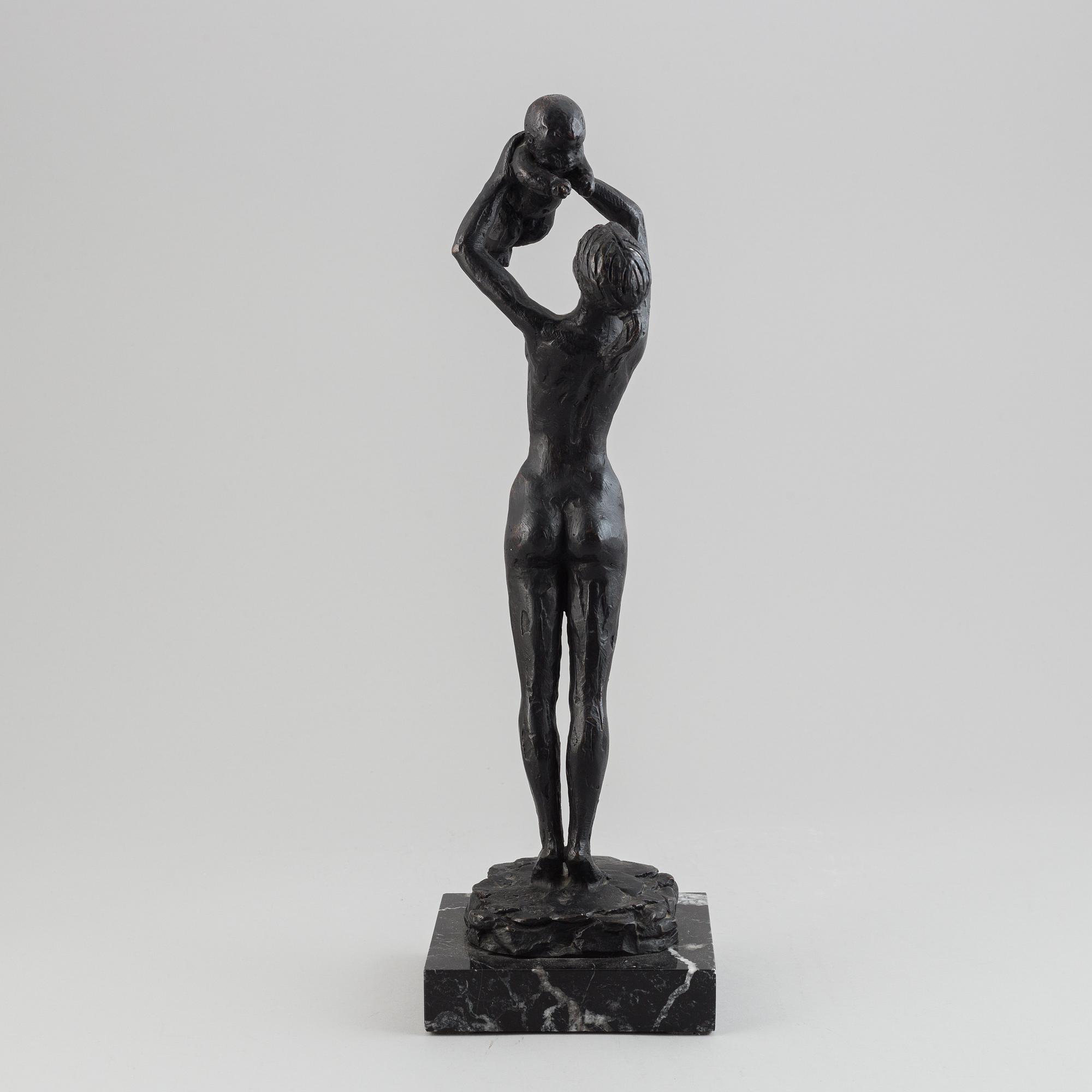Ricard Sala, skulptur, brons, Spanien, 1989, signerad och numrerad 8/25.