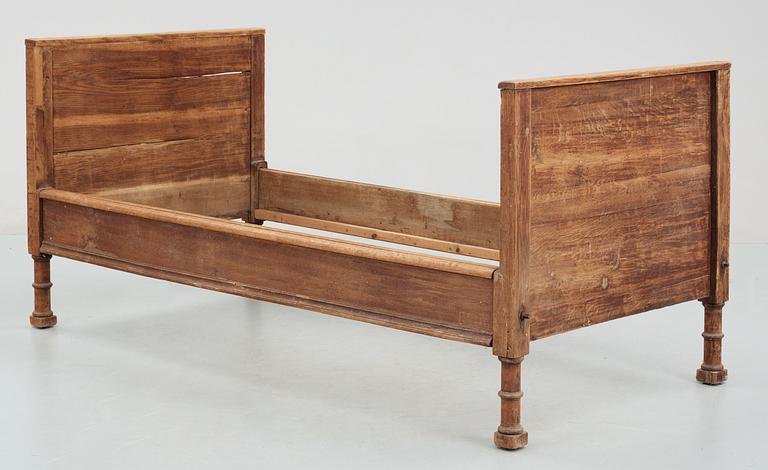 A Swedish Baroque 18th century bed.