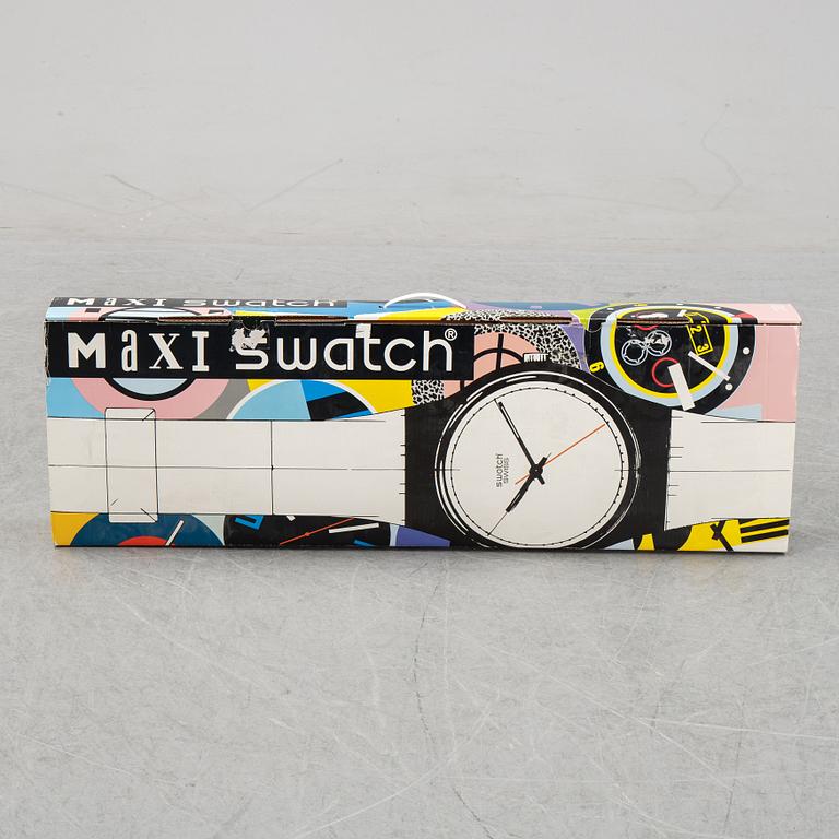 Swatch, Maxi Yugi, wall clock.