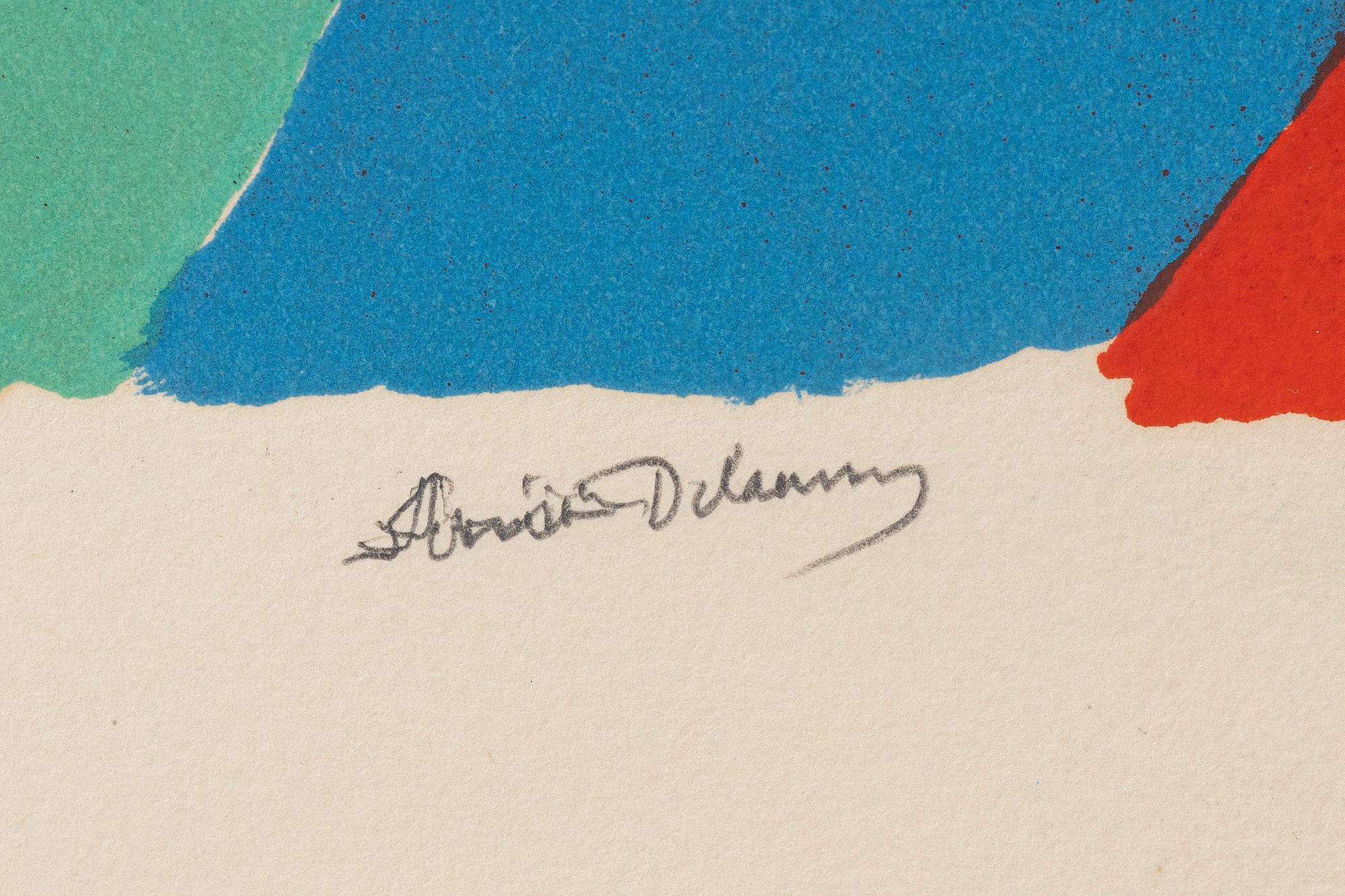 Sonia Delaunay, "L'oeil".