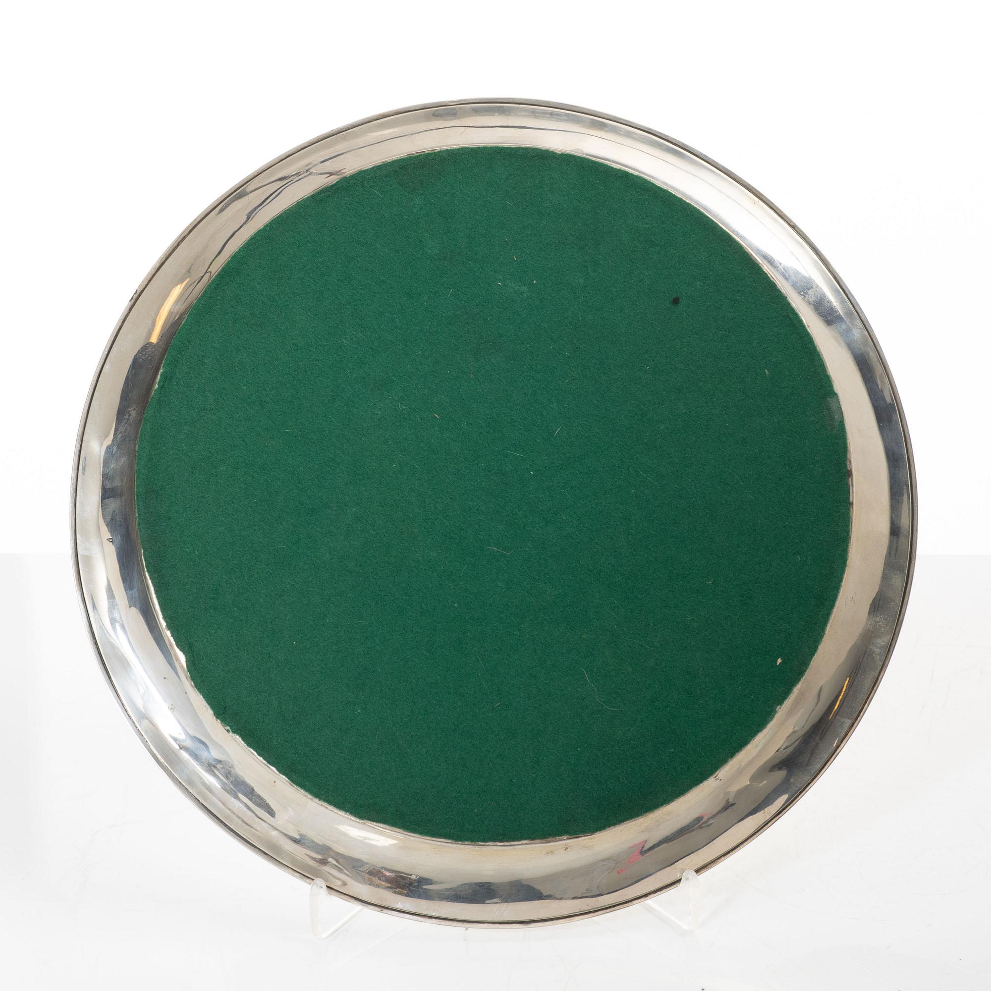 A silver centerpiece, van Kempen, Netherlands 1867.