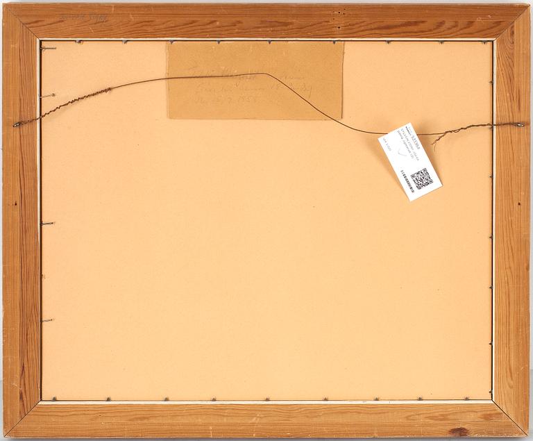 SYLVAIN VIGNY, olja på pannå, signnerad.