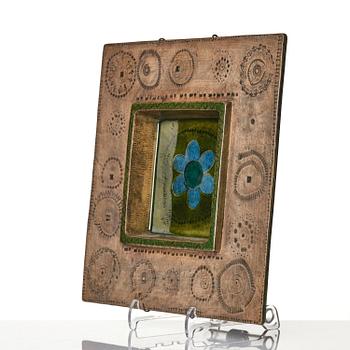 Rut Bryk, a wall relief/plaque, Arabia, Finland ca 1960.