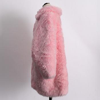 Balenciaga, kappa, "Faux Fur Coat", storlek F34.