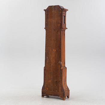 A late 18th Century Mahogany Grandfather Clock.