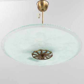 Ceiling lamp, first half of the 20th century.