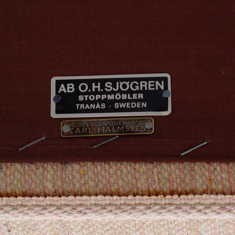 A 'Hemmakväll' sofa by Carl Malmsten, second half of the 20th Century.