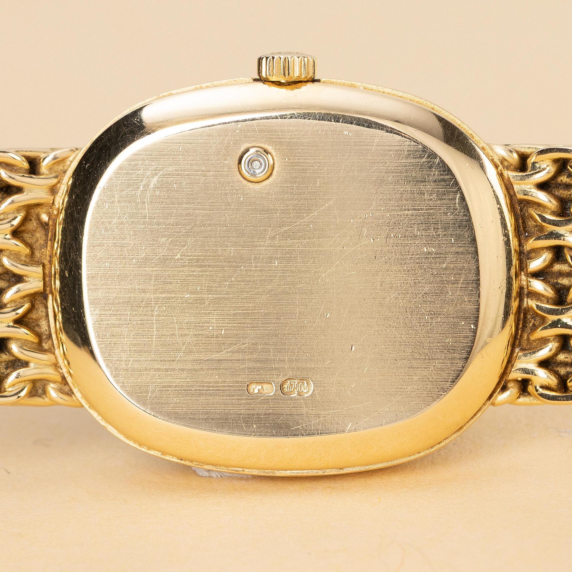 Patek Philippe, Golden Ellipse, “Lobster Bracelet”, ca 1990.