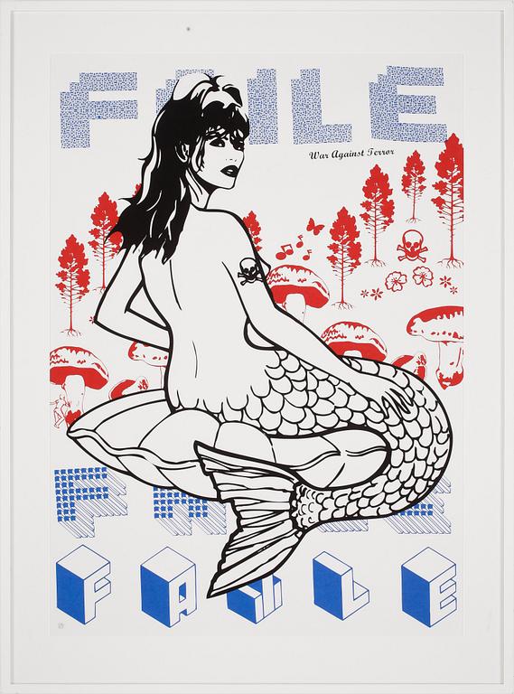 FAILE (PATRICK MCNEIL & PATRICK MILLER), färglitografi, numrerad 506/750.