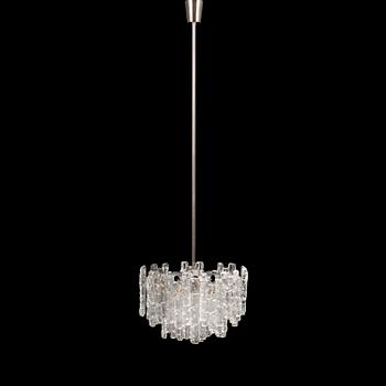A 1960s "Ice block chandelier" by J.T Design, Kalmar, Austria, 1960s.
