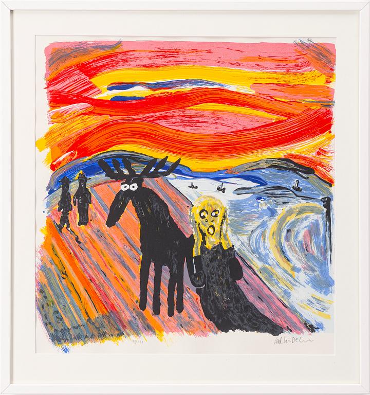 Carl Johan De Geer, "Skriet V".