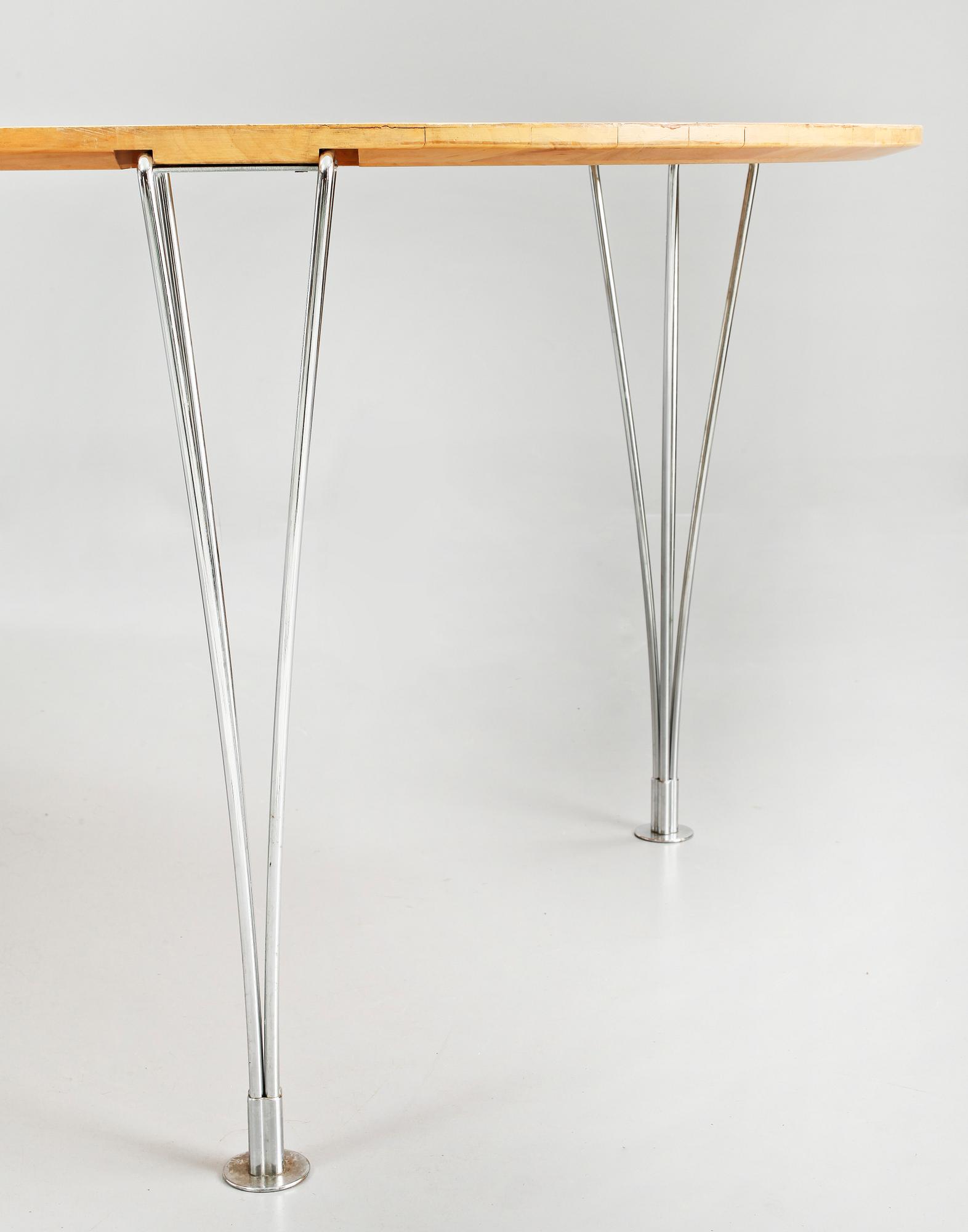BORD, "Superellips", Bruno Mathsson och Piet Hein, Mathsson International AB, Värnamo.
