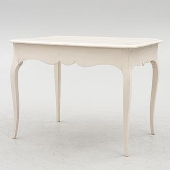 A Rococo table, second half of the 18th century.