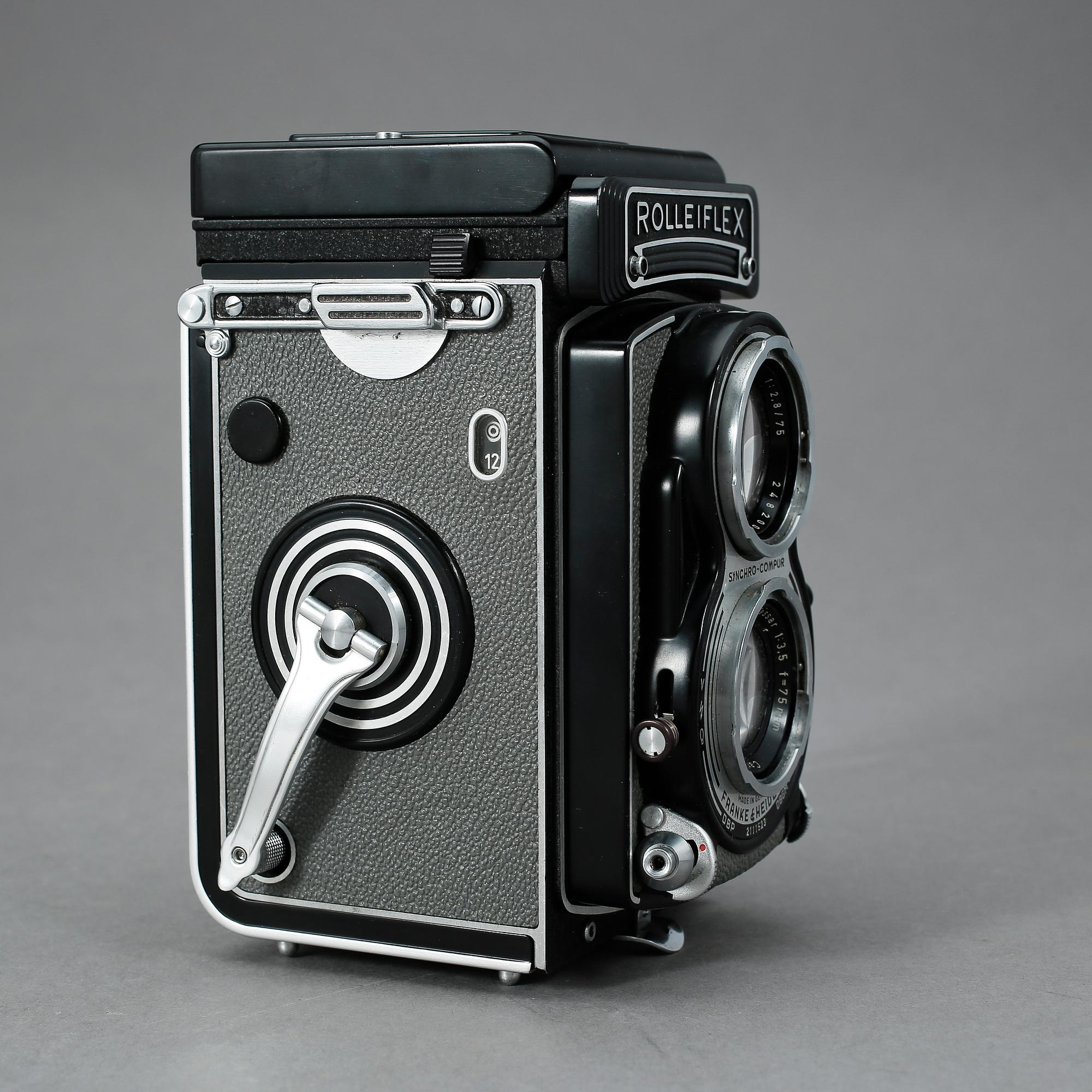 KAMERA, Rolleiflex, tidigt 1960-tal.