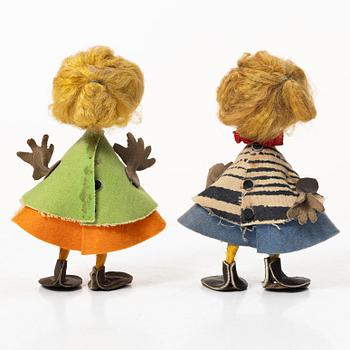 Atelier Fauni, figurines, 2 pcs, "Mymlan", Finland.