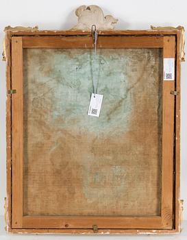 JOHAN HENRIK SCHEFFEL, attributed to, one pair, oil on canvas, not signed.