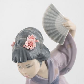 Figuriner, 3 st, porslin, Lladró och Nau, Spanien.