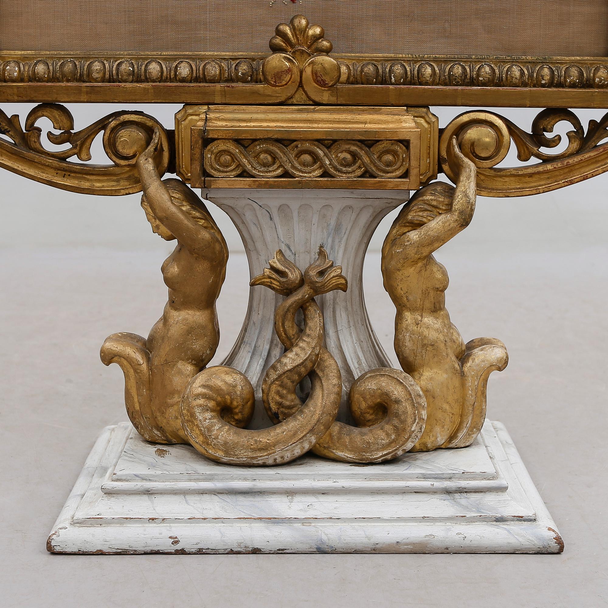 BRASSKÄRM, sent 1800-tal.
