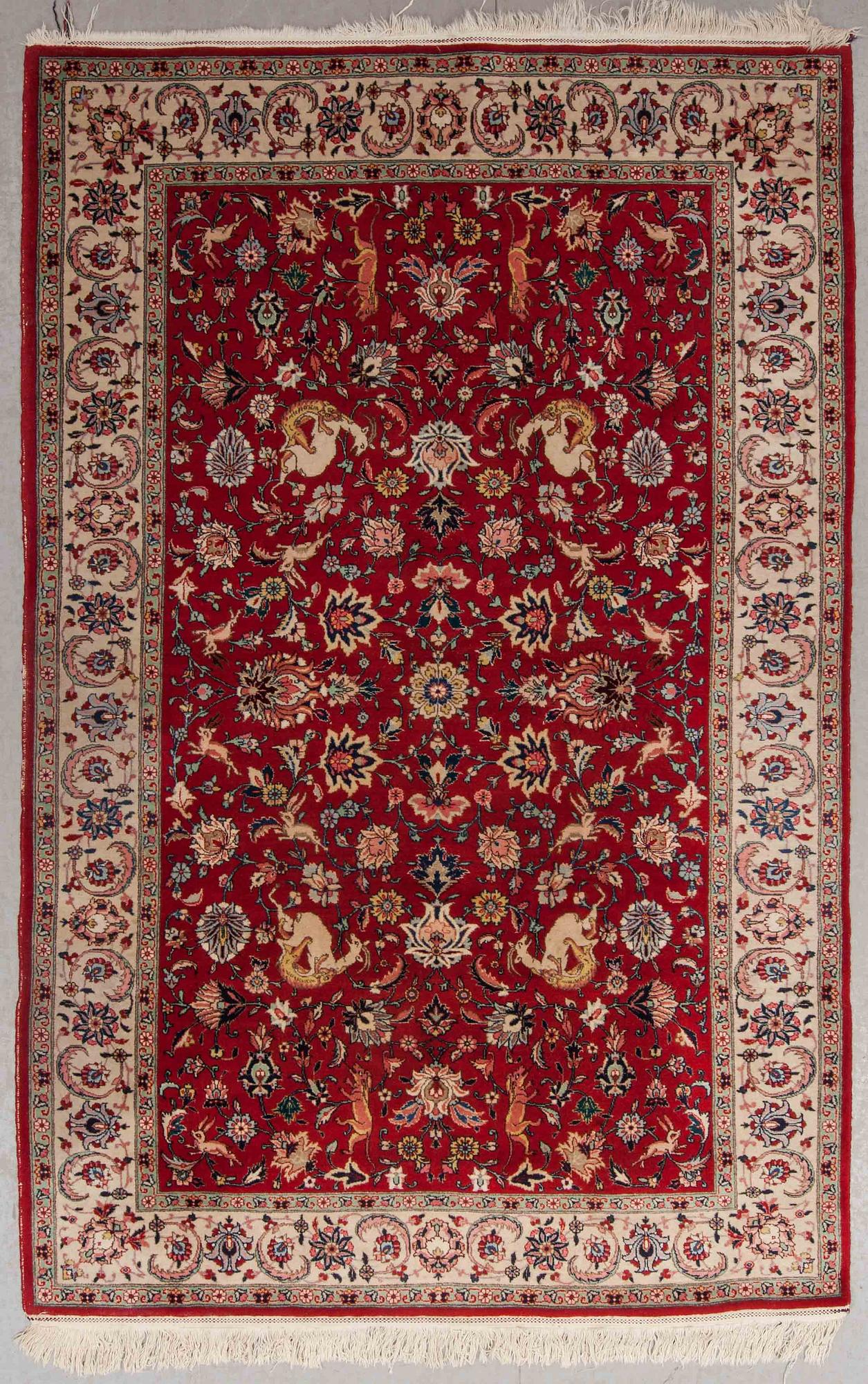 MATTA, old, Täbris, figural, ca 273 x 175 cm.