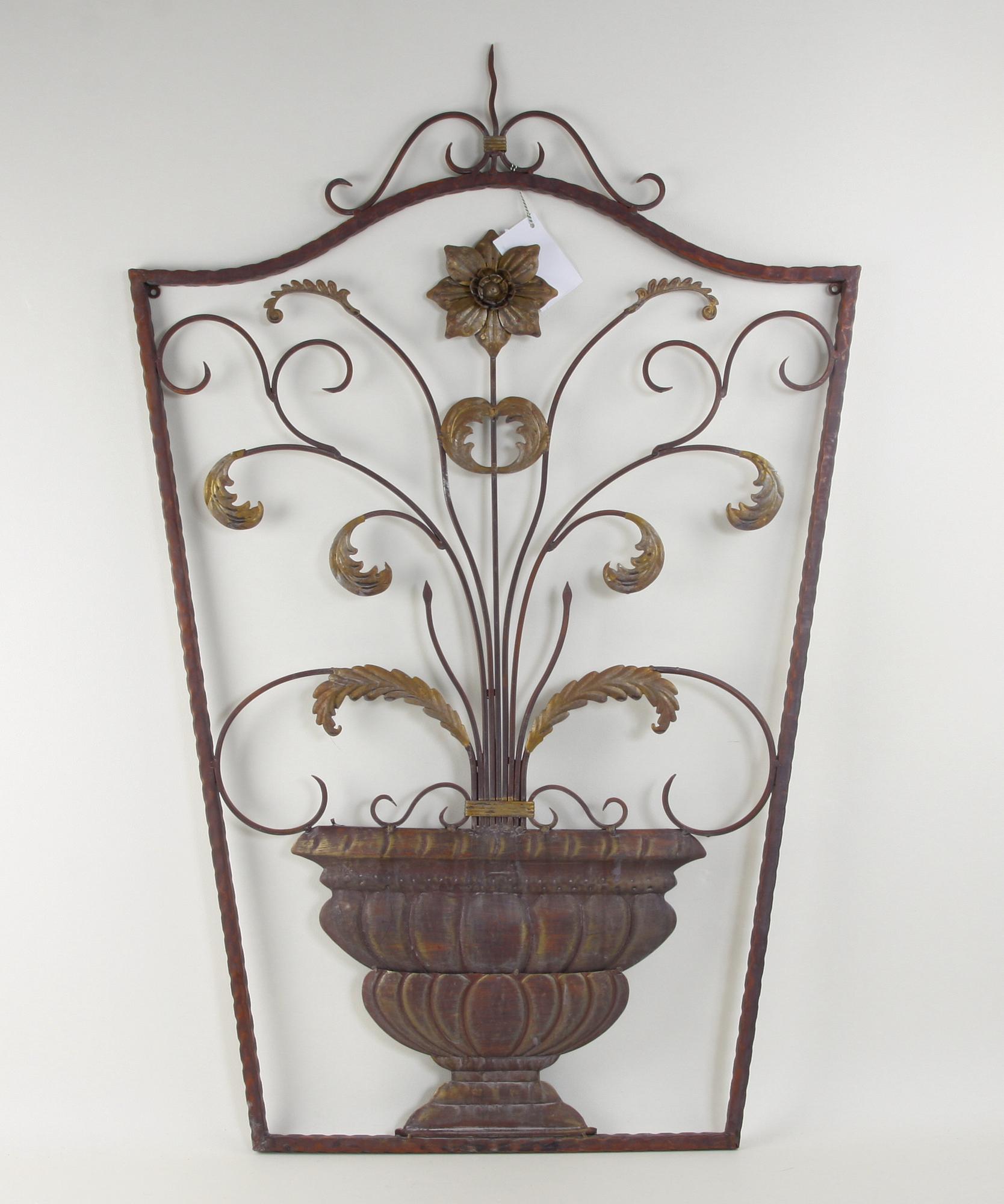 VÄGGDEKORATION, 1900/2000-tal, metall.