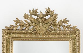 SPEGEL, Louis XVI-stil, omkring sekelskiftet 1900.