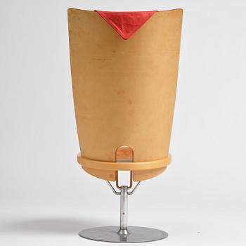 Börge Lindau, a prototype “Hövding” chair, from the Oblado series, Blå Station, Åhus, 1980s.