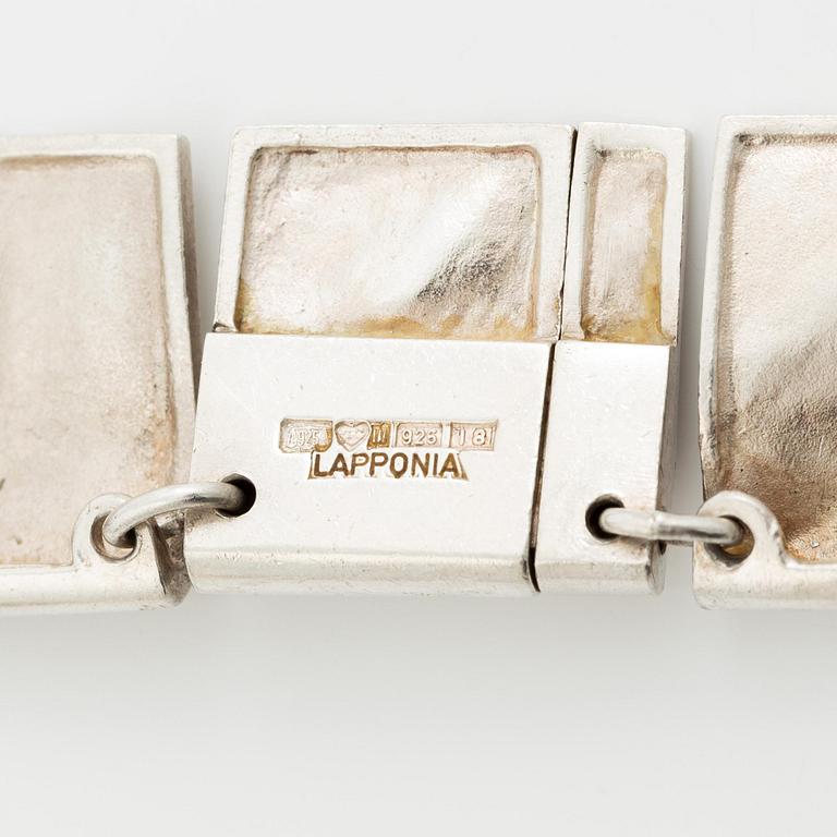 Björn Weckström, necklace "Galactic Peaks", sterling silver, Finland 1986. For Lapponia.