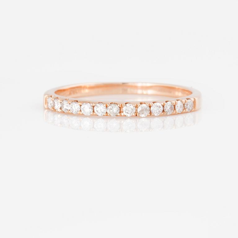 RING, med briljantslipade diamanter ca 0.20 ct.