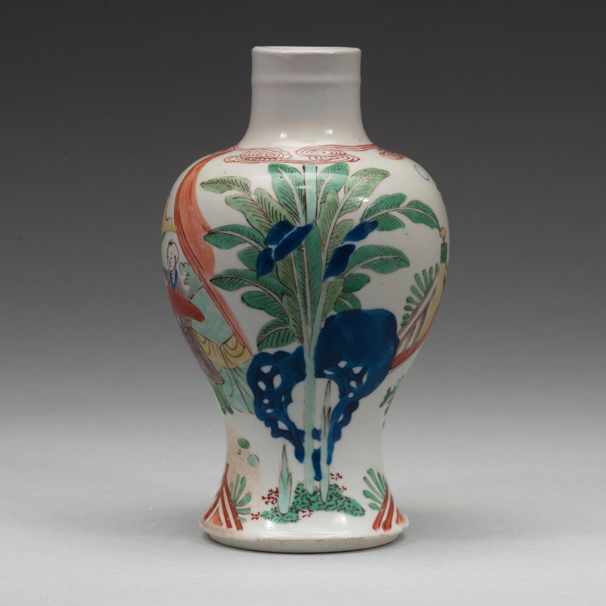 VAS, porslin, Qingdynastin, Kangxi (1662-1722).