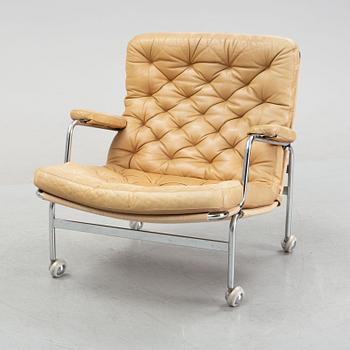 Bruno Mathsson, a 'Karin' easychair from Dux, second half of the 20th century.